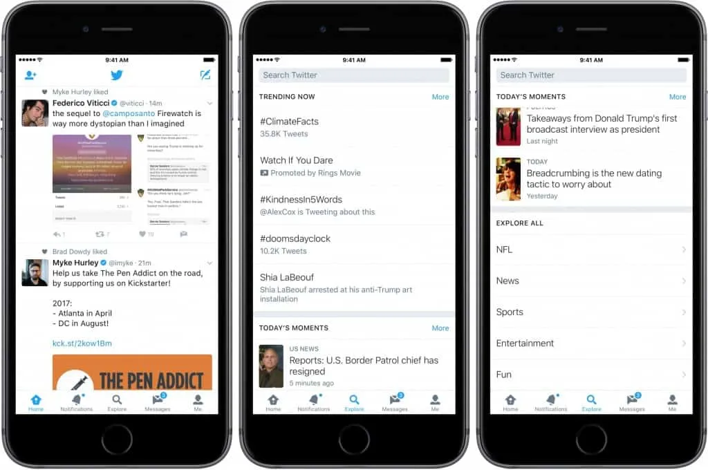 CIOL Twitter replaces Moments with new ‘Explore’ tab 