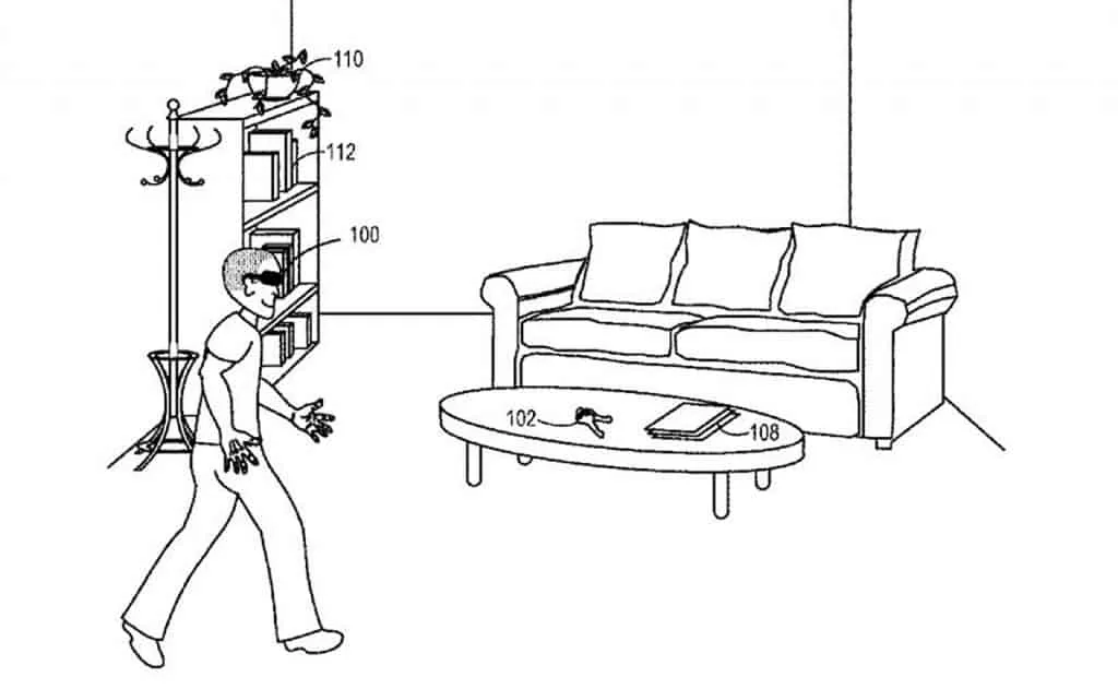 microsoft-ar-lost-keys AR patent