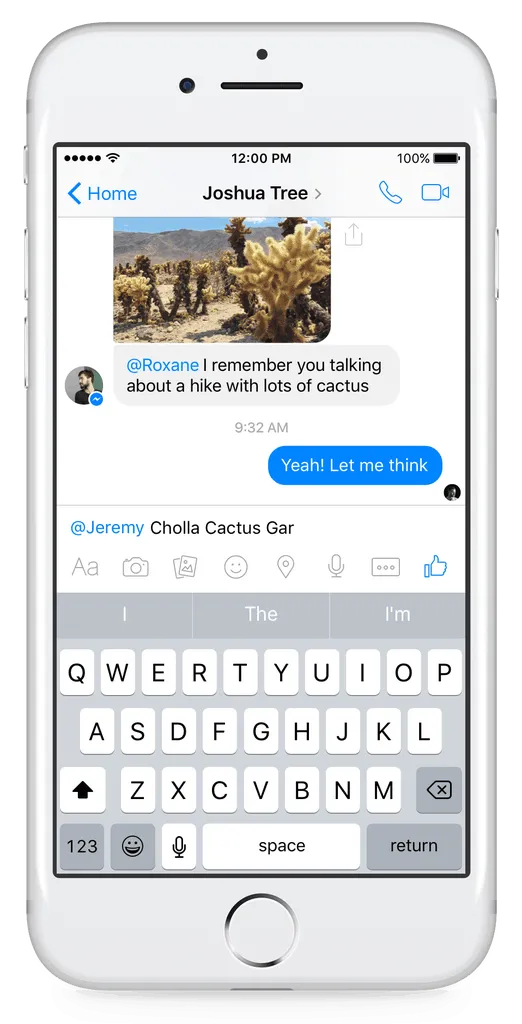 CIOL Facebook integrates reactions and @mentions into Messenger