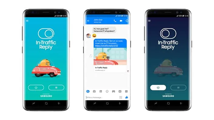 CIOL Samsung introduces In-Traffic Reply aap to avoid distracted driving