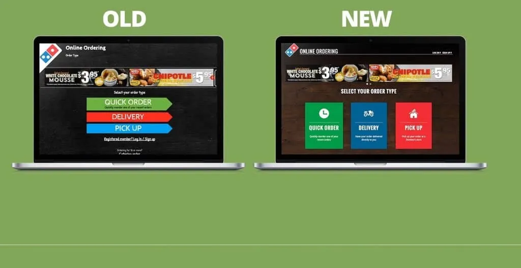 6 SILOED ORDERING SITES INTEGRATED INTO 1 POWERFUL ORDERING PLATFORM: This reduced the number of steps to order pizza from 13 to just 4, leading to doubling of online orders with higher basket size! It was a cross-channel API-driven HTML5 ordering platform, created in just six months!
