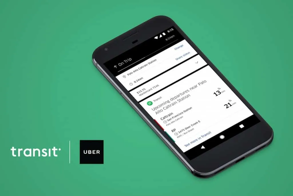 CIOL Uber adds real-time public transportation data to its app