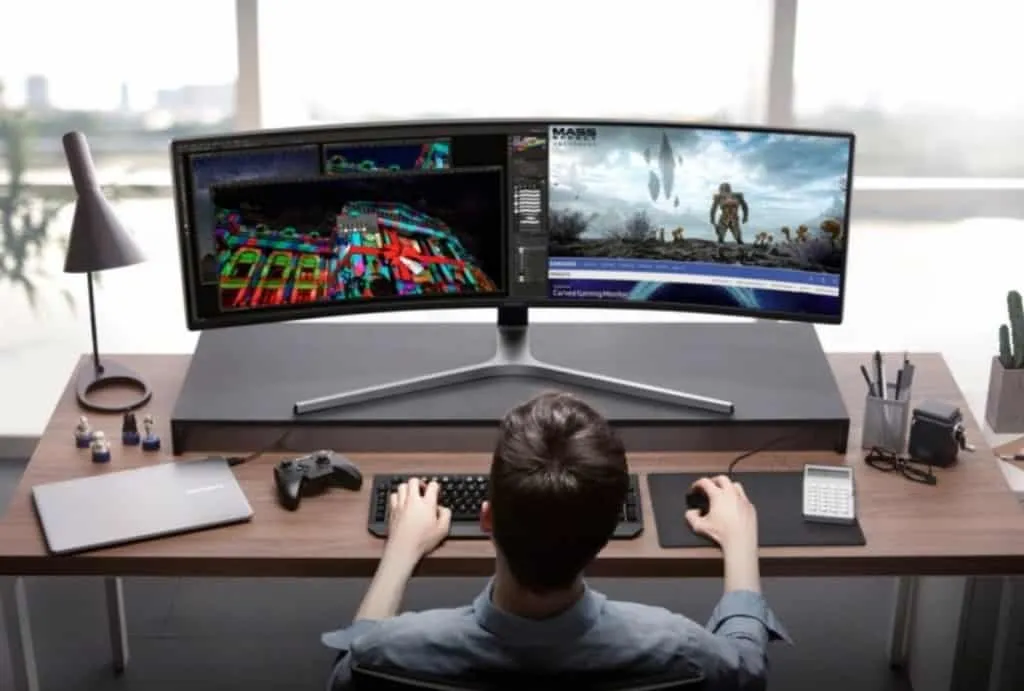 CIOL Samsung introduces curved LED monitors sporting HDR, QLED and FreeSync2