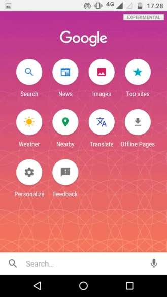 Google search lite app being tested for regions with slow Internet connections