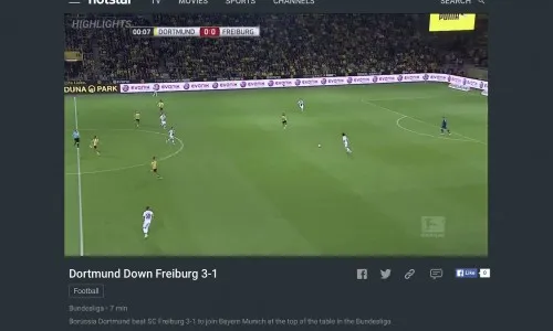 CIOL Hotstar online streaming football matches