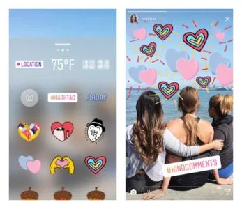 Instagram rolls out kindness stickers