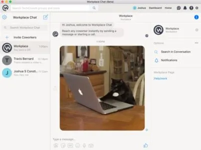 Facebook launches Workplace Chat app for Mac and PC with screen sharing