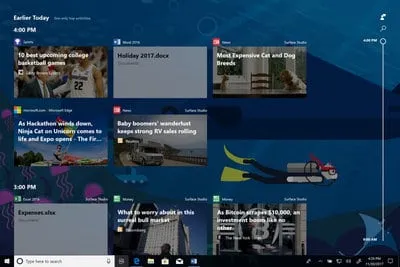 Microsoft Microsoft starts testing Windows 10’s Timeline and app tabs features