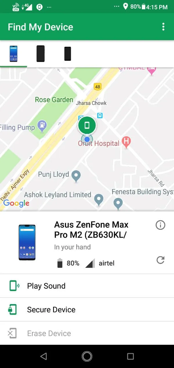 find my phone android