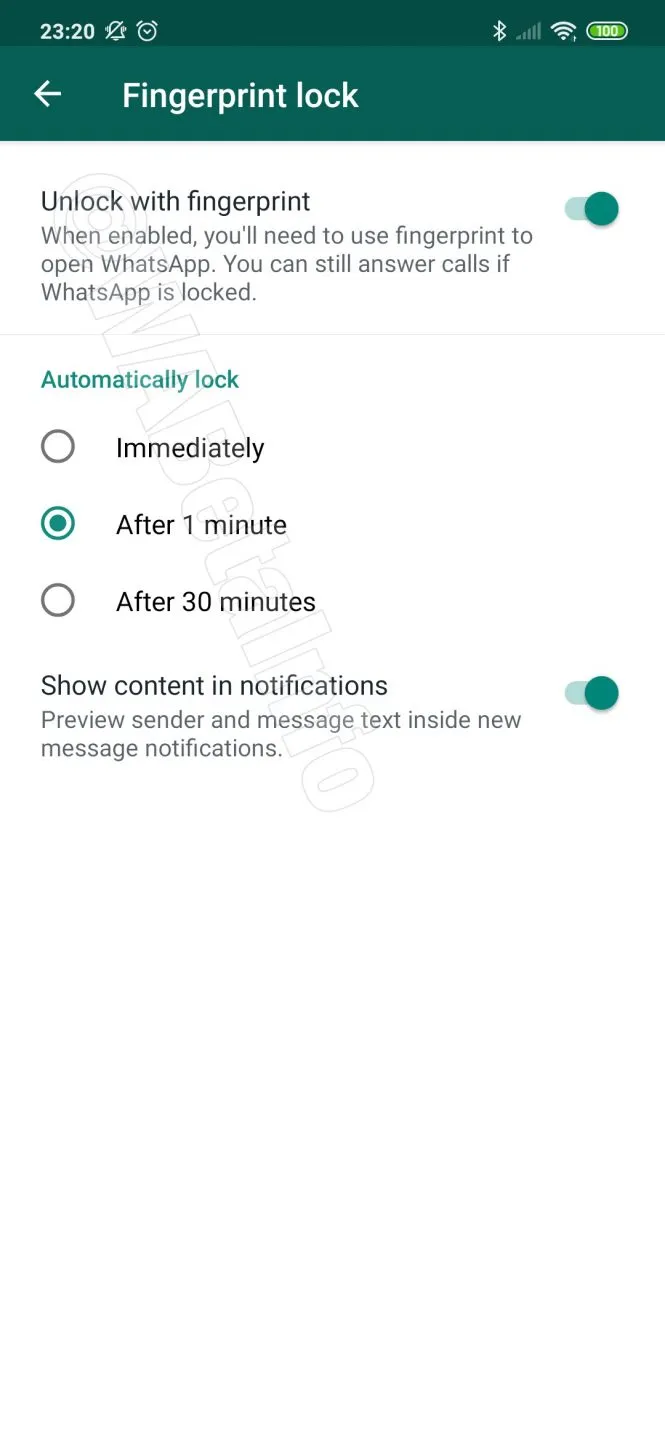 WhatsApp beta 2.19.222