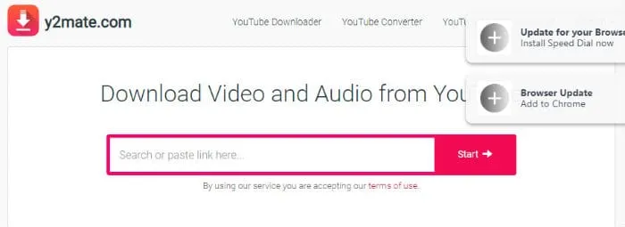 How to download YouTube video using Y2mate