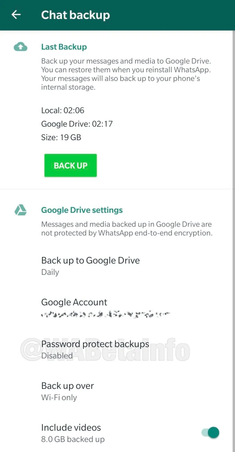 WhatsApp to introduce 'Protect Backup' feature soon
