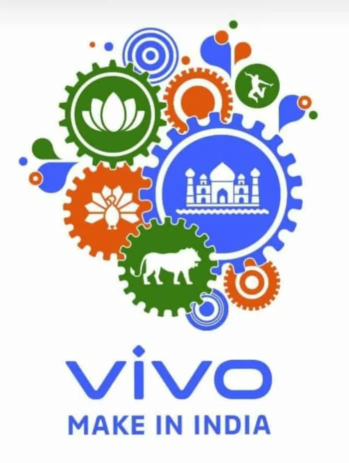 Vivo new Make In India Logo