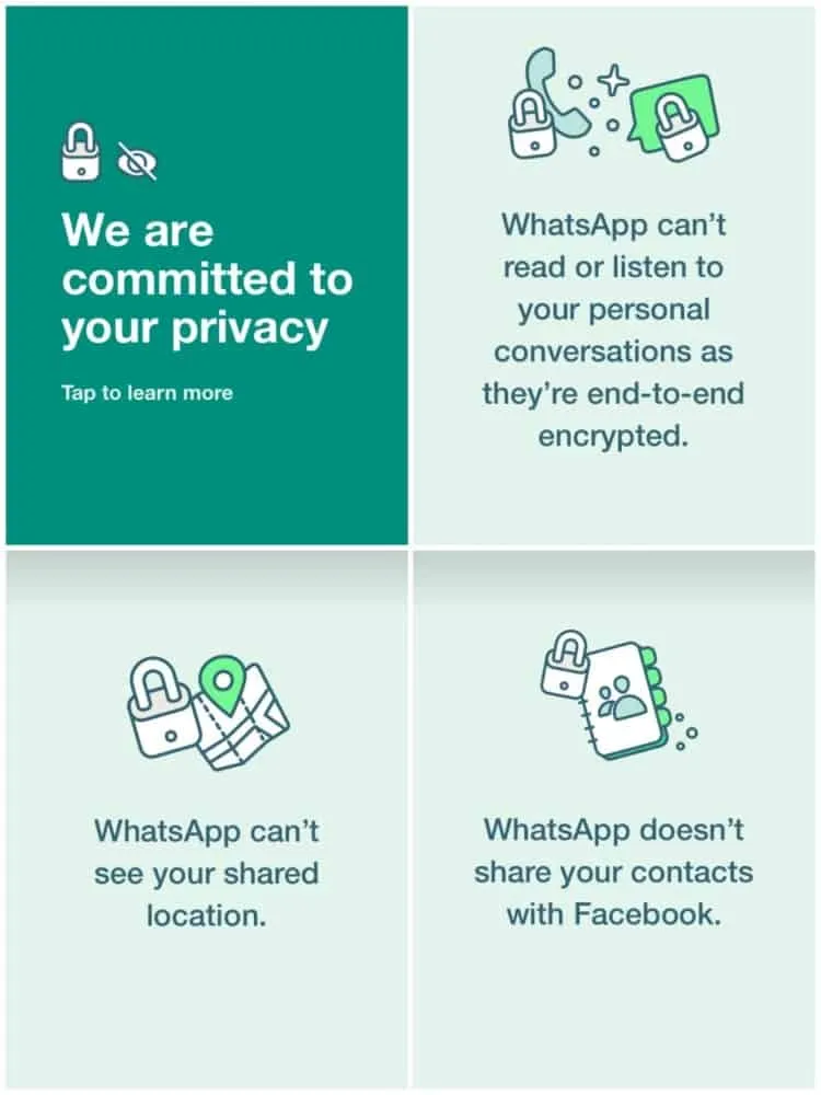 WHATSAPP PRIVACY POLICY