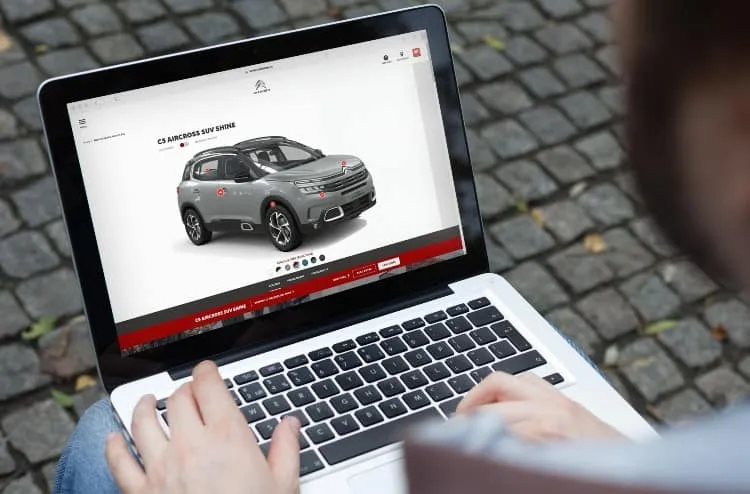 ATAWADAC Experience of Citroen from Laptop Powered by Eccentric Engine