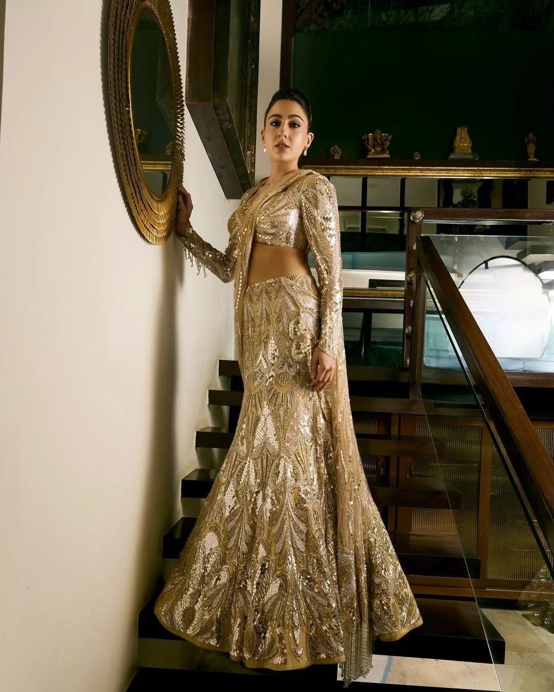 5 Jaw dropping golden glam moments at the Ambani Wedding