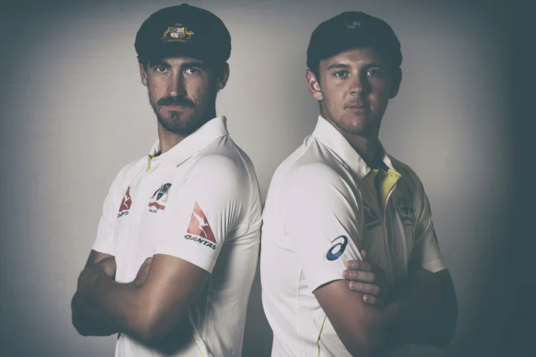 Mitchell Starc and Josh Hazlewood