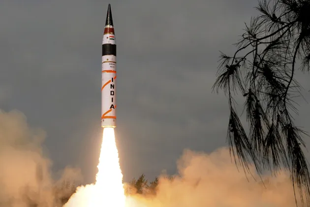 nuclear-capable ballistic missile Agni V