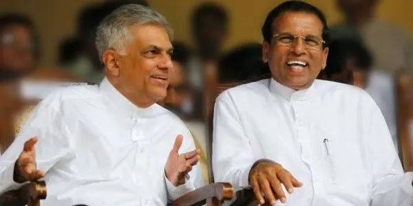 President Maithripala Sirisena, and Prime Minister Ranil Wickremesinghe