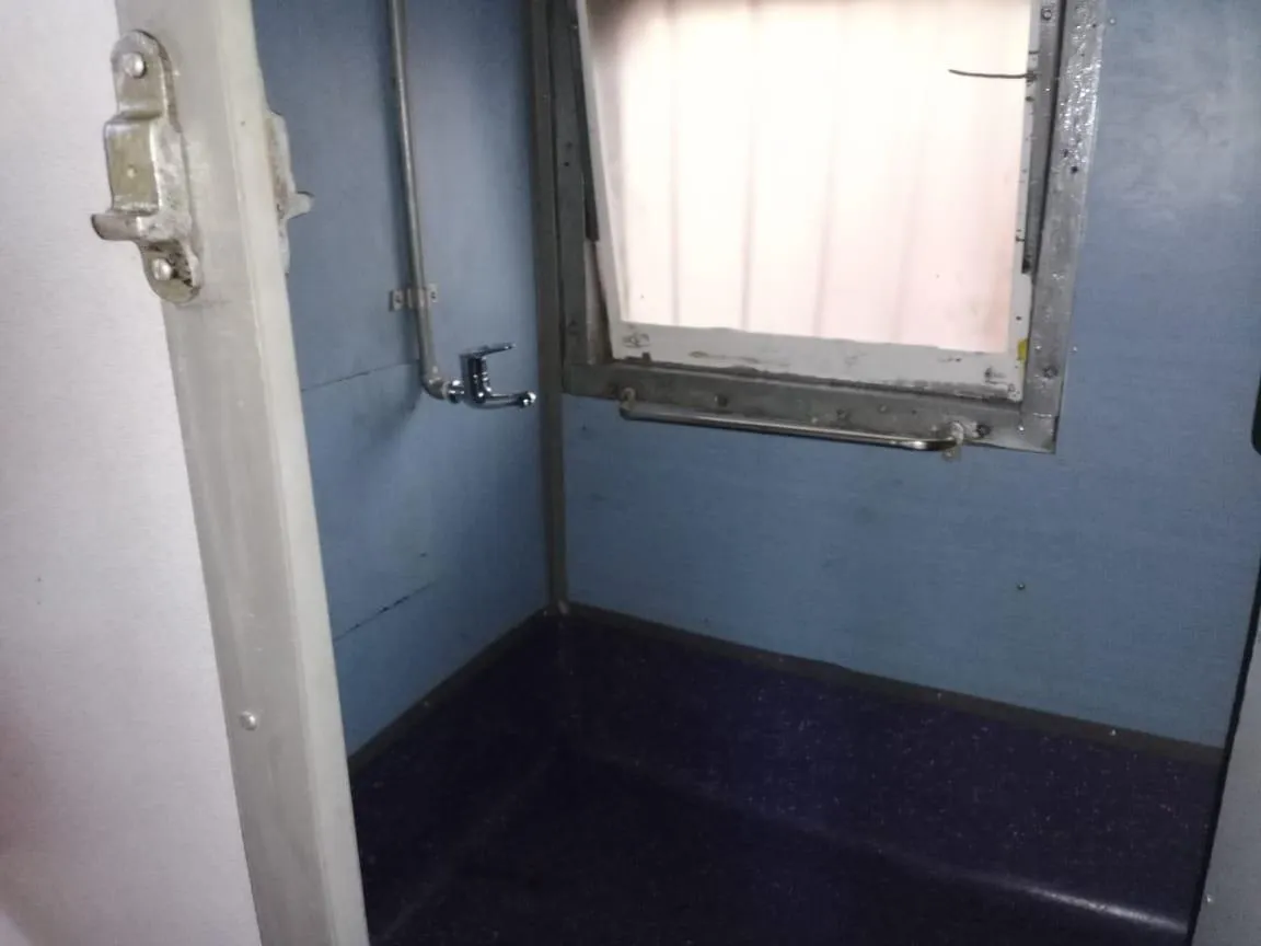 Various exterior as well as interior views of the Isolation coach being modified by W. Rly's workshop at Lower Parel as per the guidelines of Railway Board.