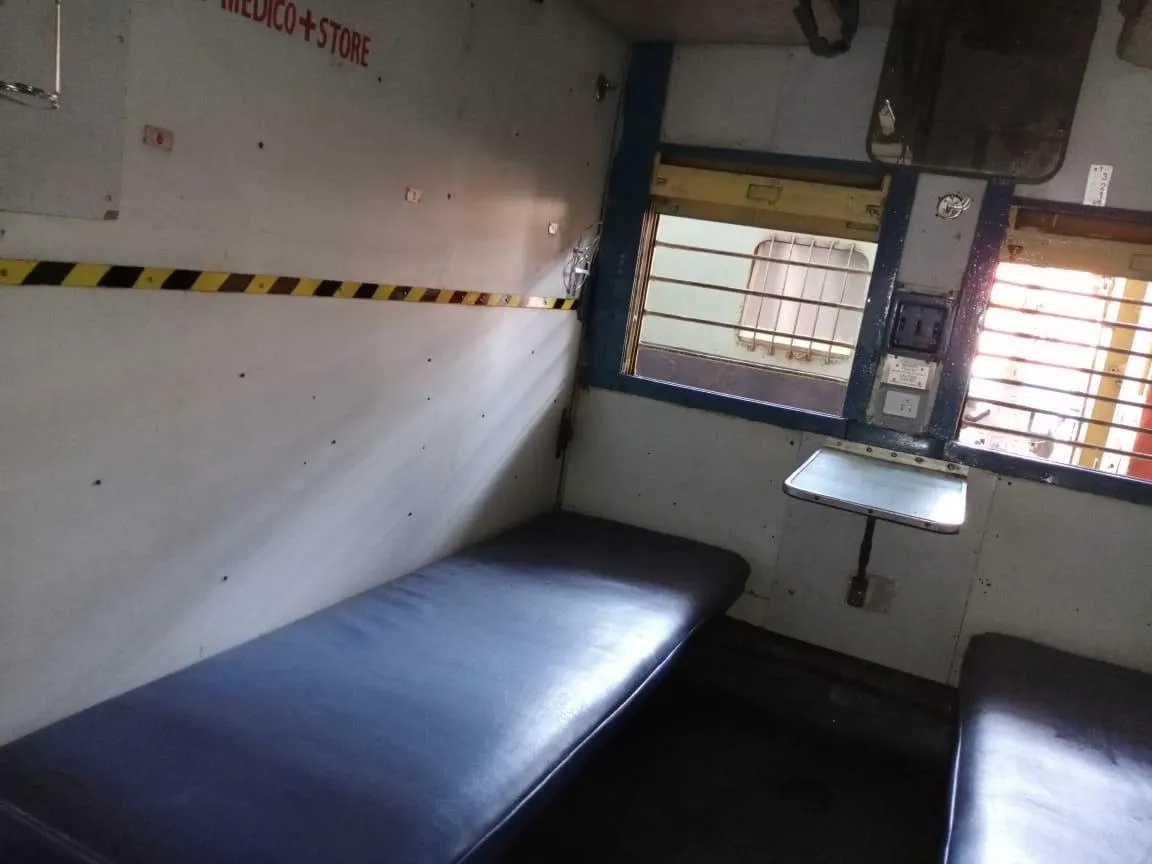 Various exterior as well as interior views of the Isolation coach being modified by W. Rly's workshop at Lower Parel as per the guidelines of Railway Board.Various exterior as well as interior views of the Isolation coach being modified by W. Rly's workshop at Lower Parel as per the guidelines of Railway Board.