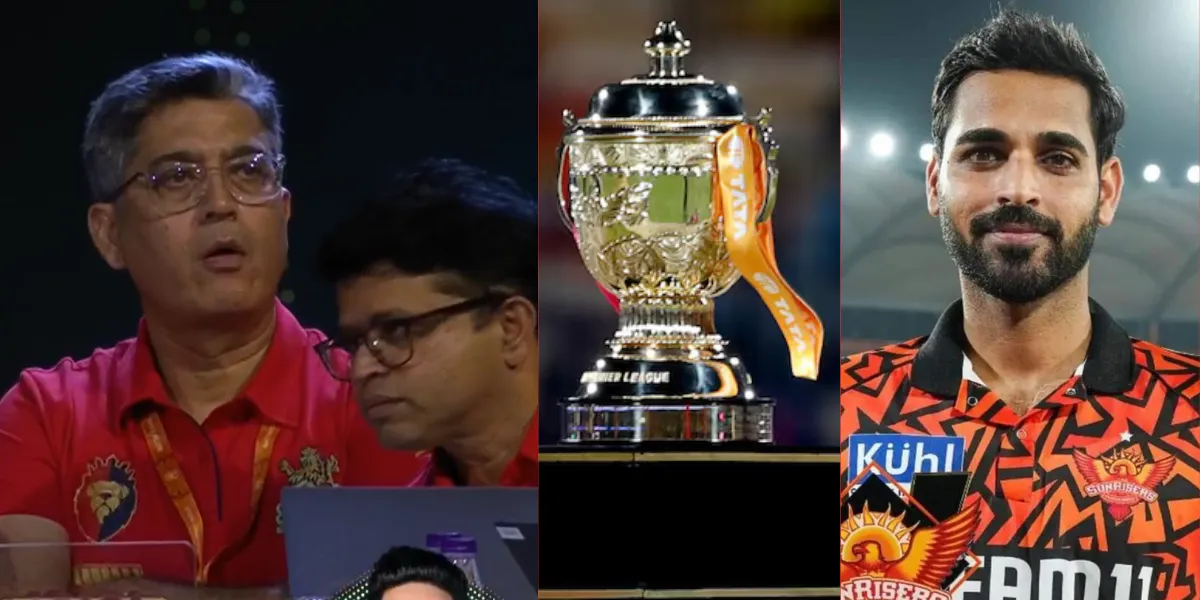 As soon as auction ended RCB made Bhuvneshwar Kumar captain of rcb then declared this all-rounder as vice-captain