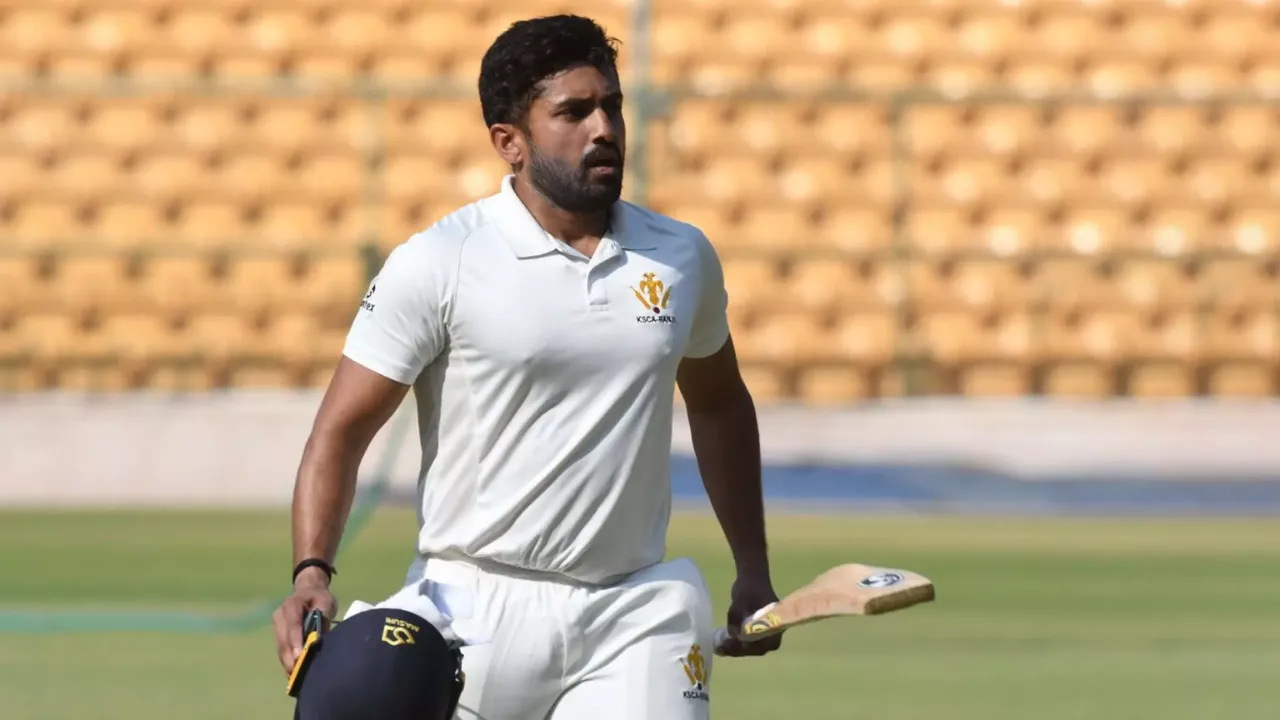 Karun Nair Century
