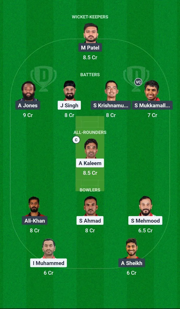 OMN vs USA T20I Series, 2025