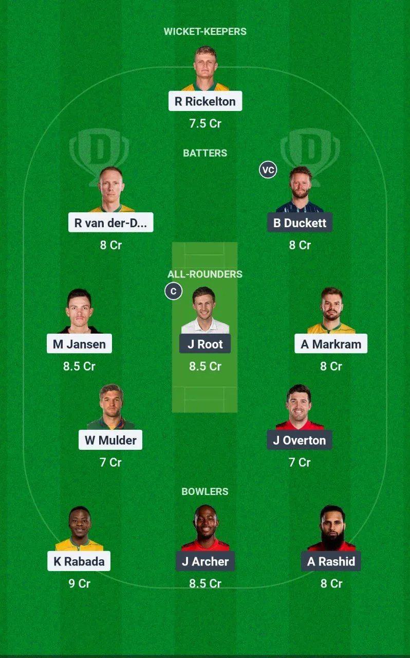 SA vs ENG ICC Champions Trophy