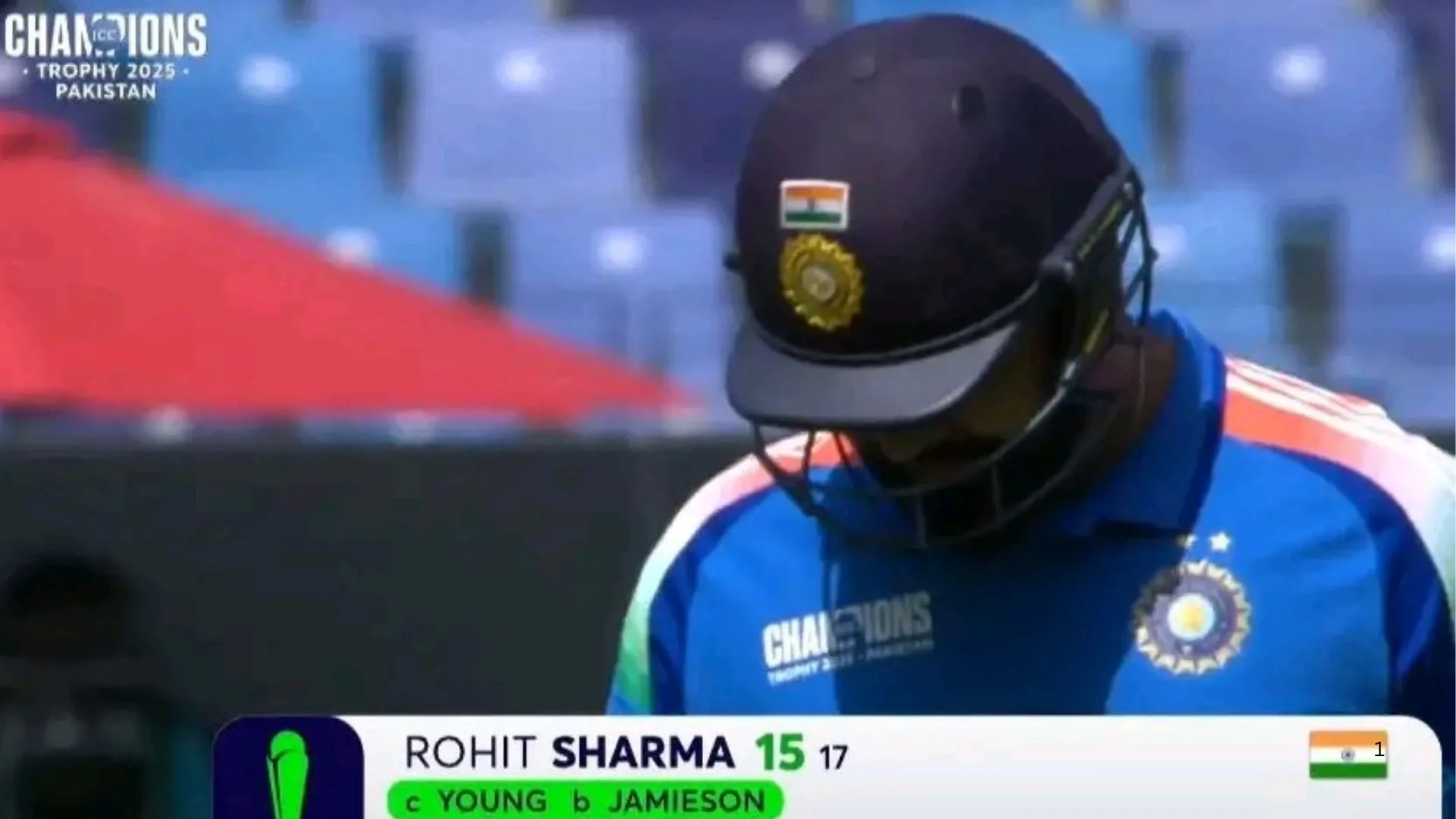 चैंपियंस ट्रॉफी में Rohit Sharma का फ्लॉप शॉ जारी
