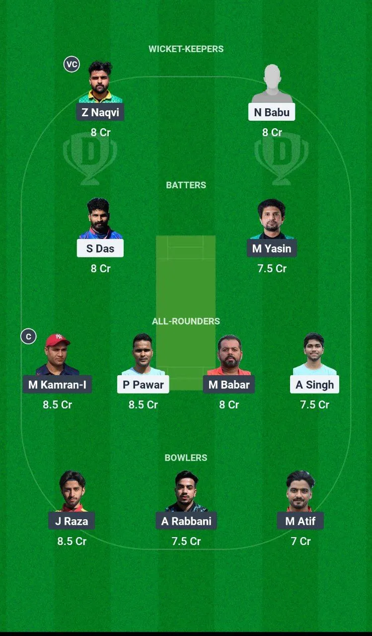 ZA vs PIC European T10 Cricket League