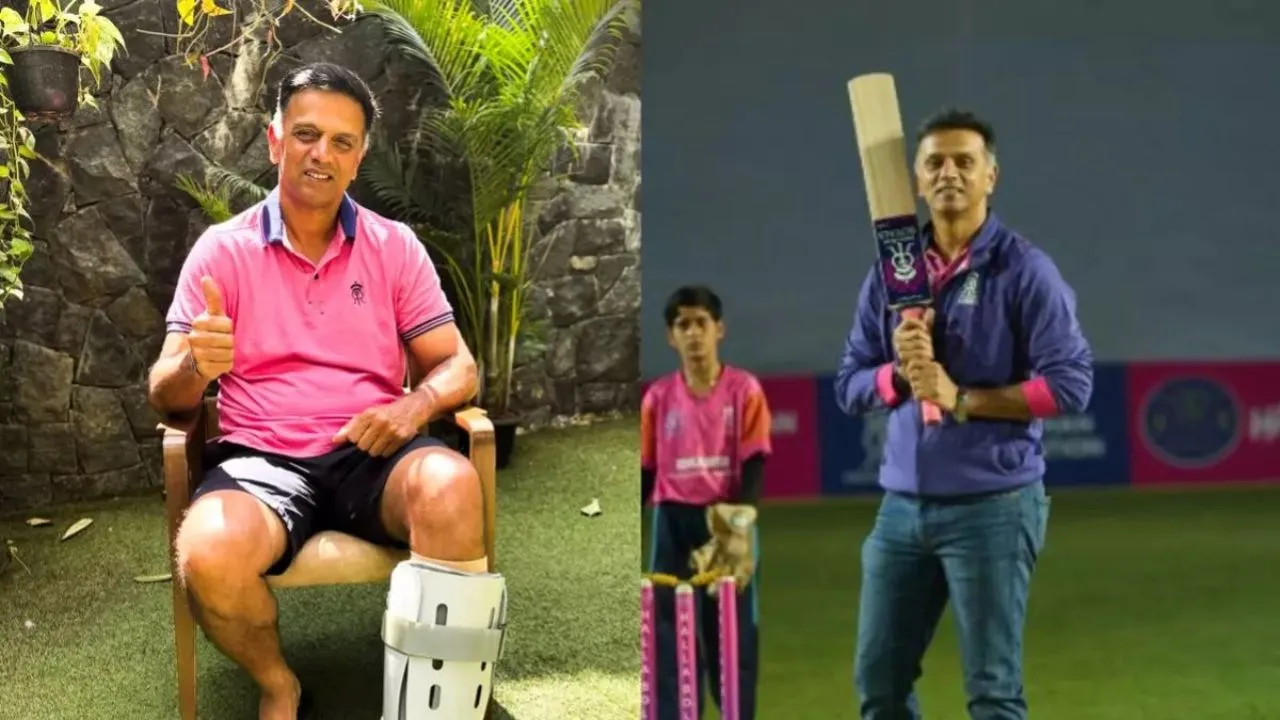 Rahul Dravid Injury
