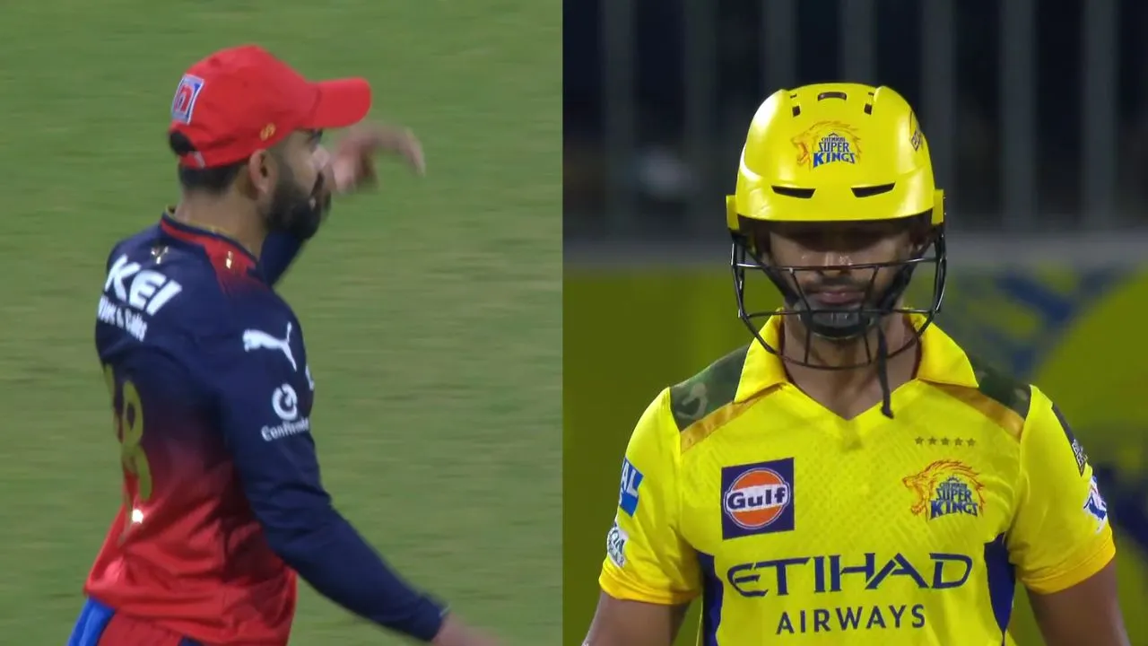 Virat Kohli and Rahul Tripathi