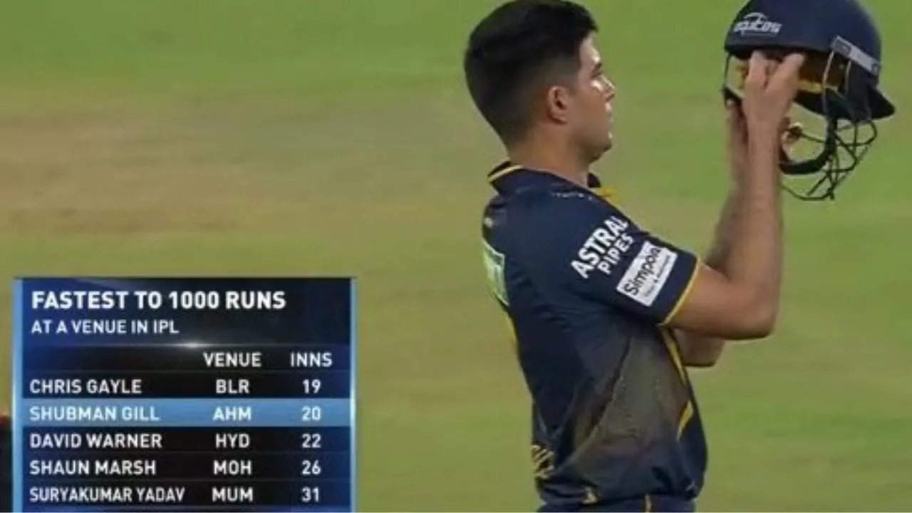 Shubman Gill Records