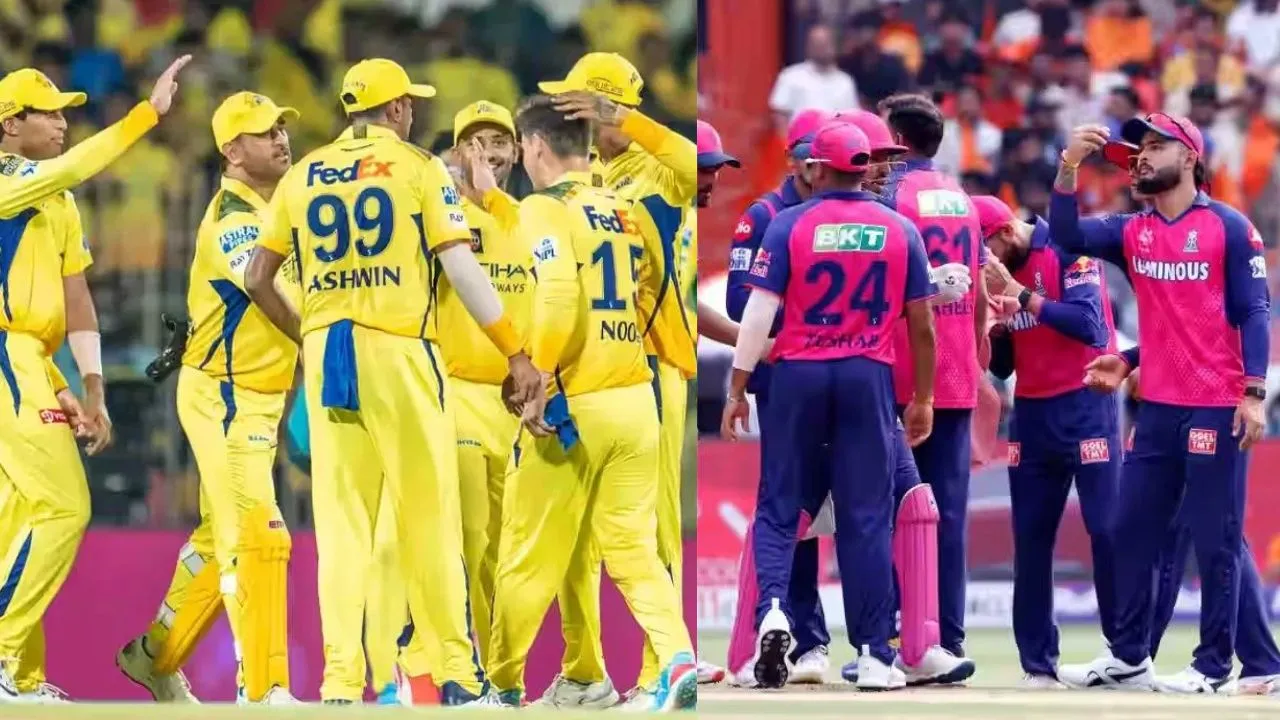 RR vs CSK Head To Head