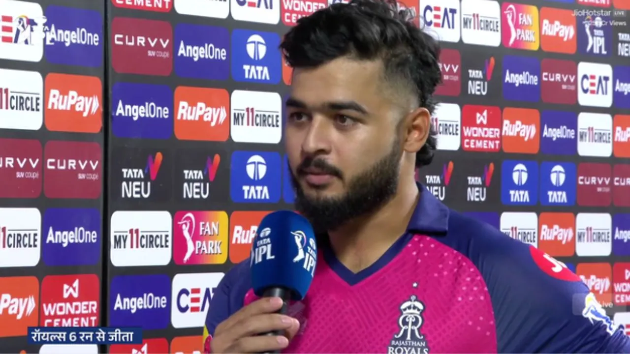 Riyan Parag First Win