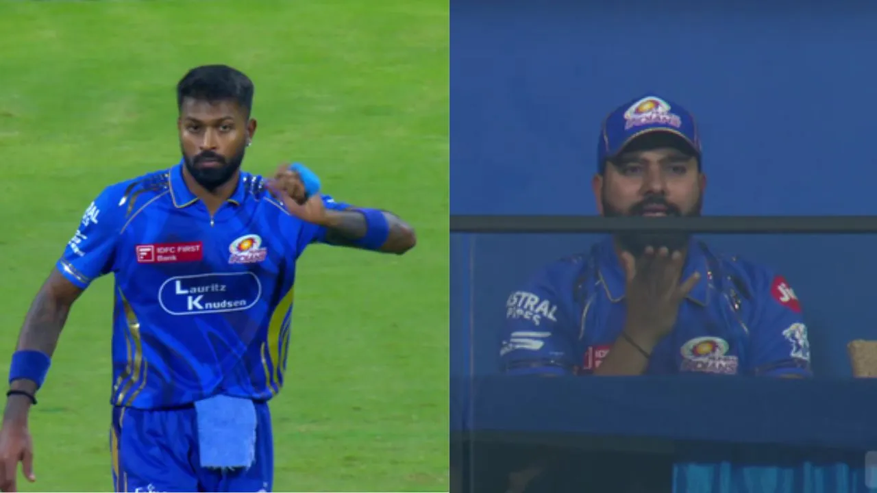 Rohit Sharma Angry On Hardik Pandya
