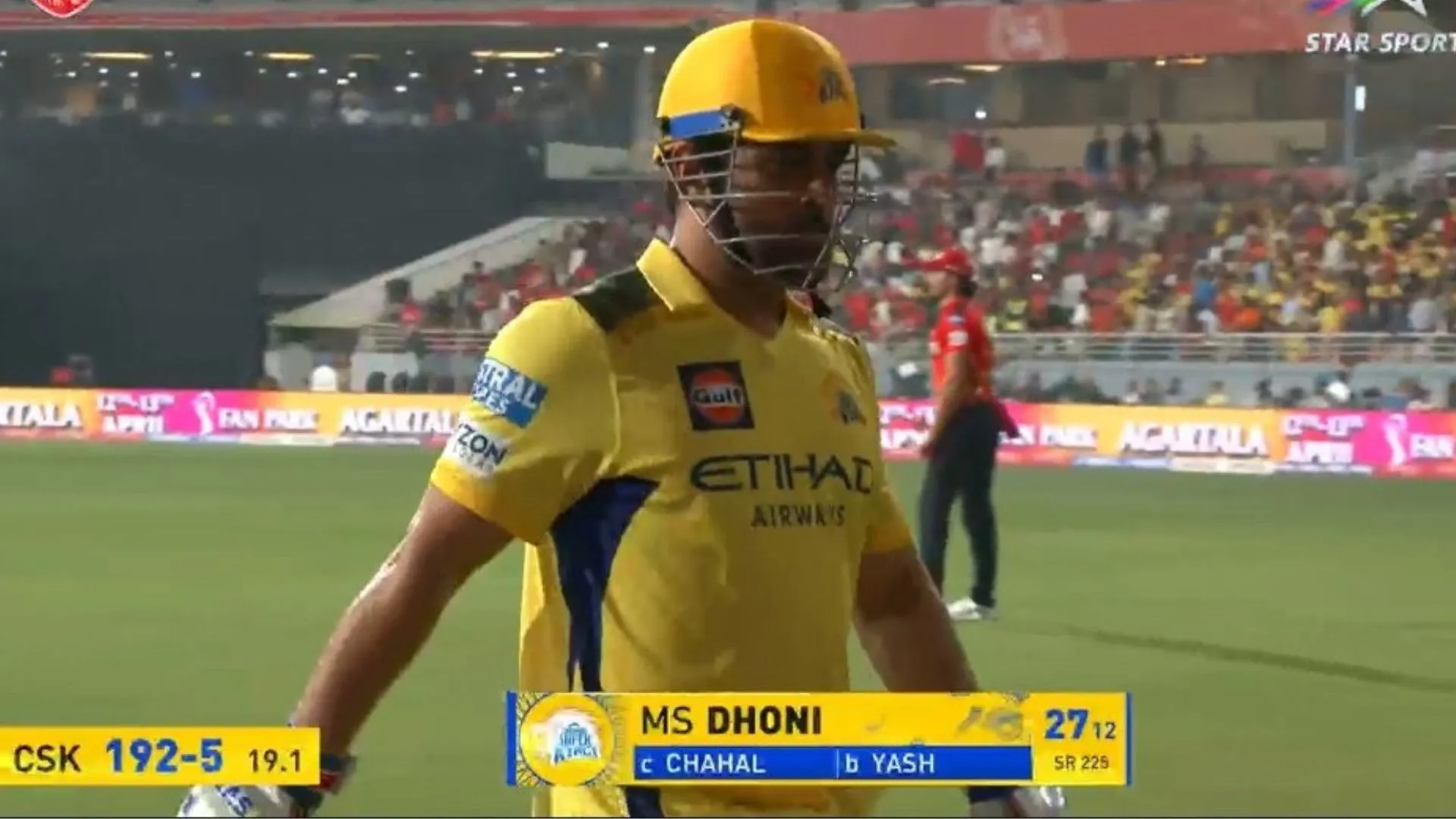 MS Dhoni एक बार फिर CSK का बेड़ा पार नहीं करा सके 