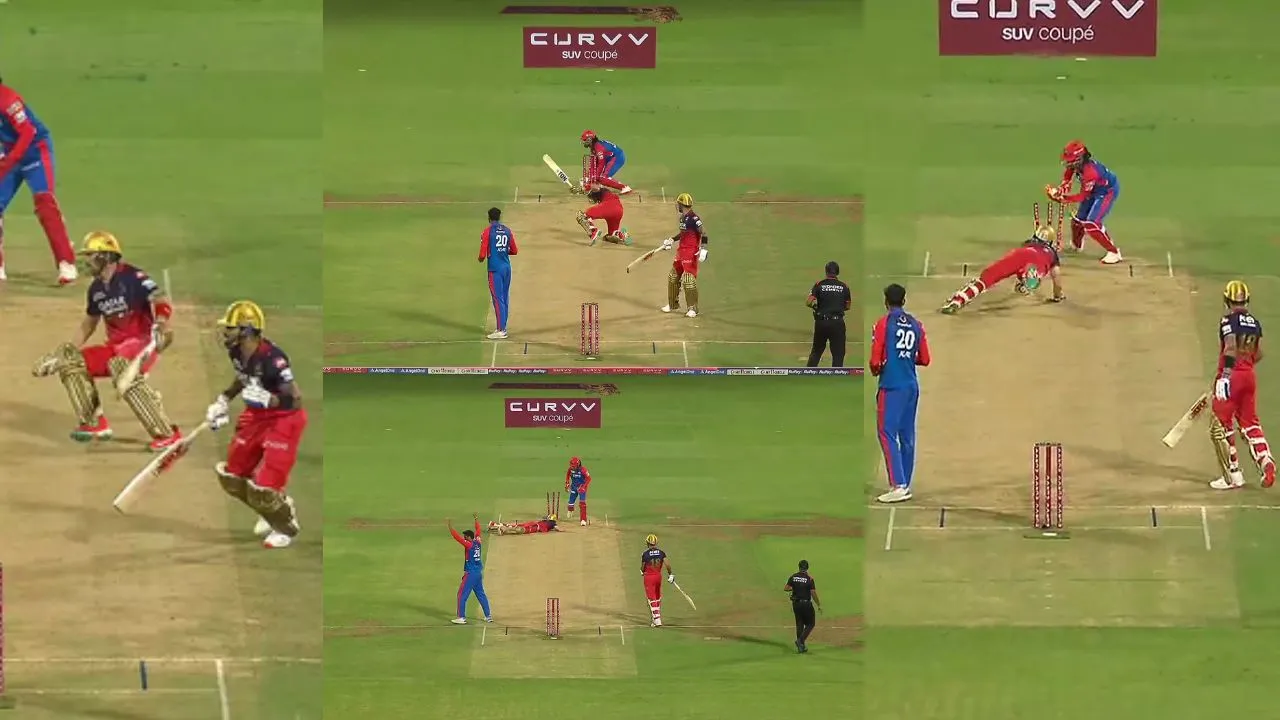Virat Kohli & Phil Salt Run Out vs DC