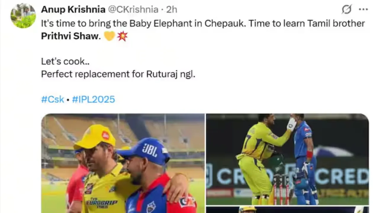 shwa in get chance in ipl 2025