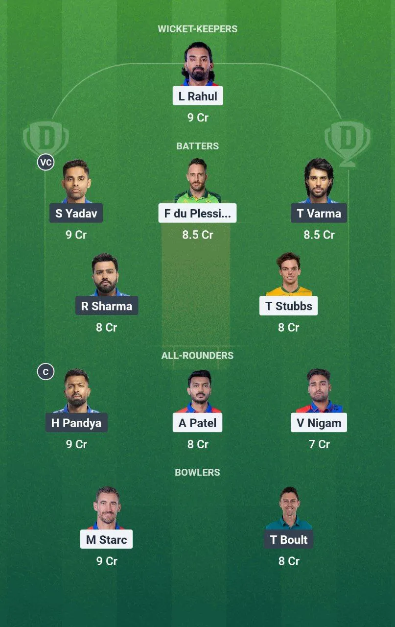 DC vs MI 