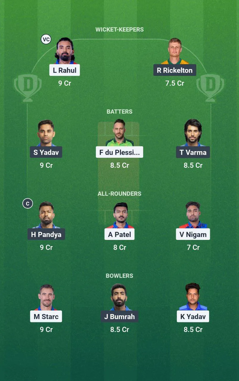 DC vs MI 