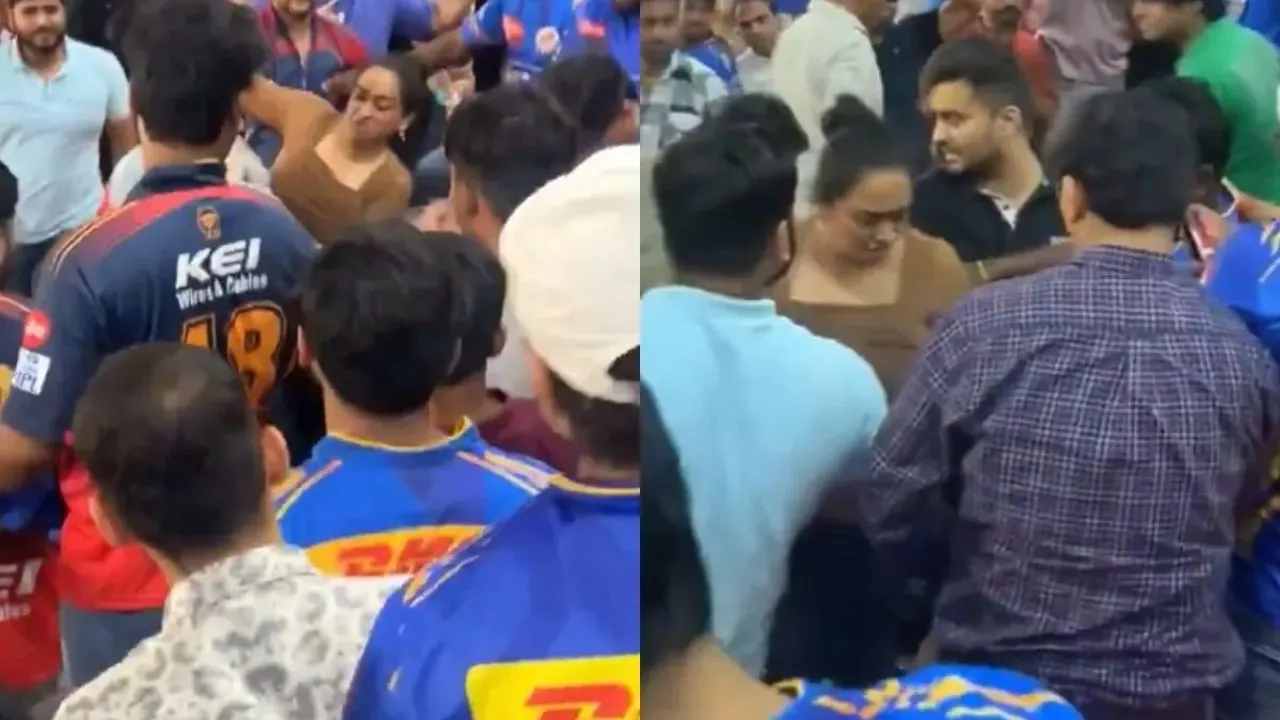 DC vs MI Fight
