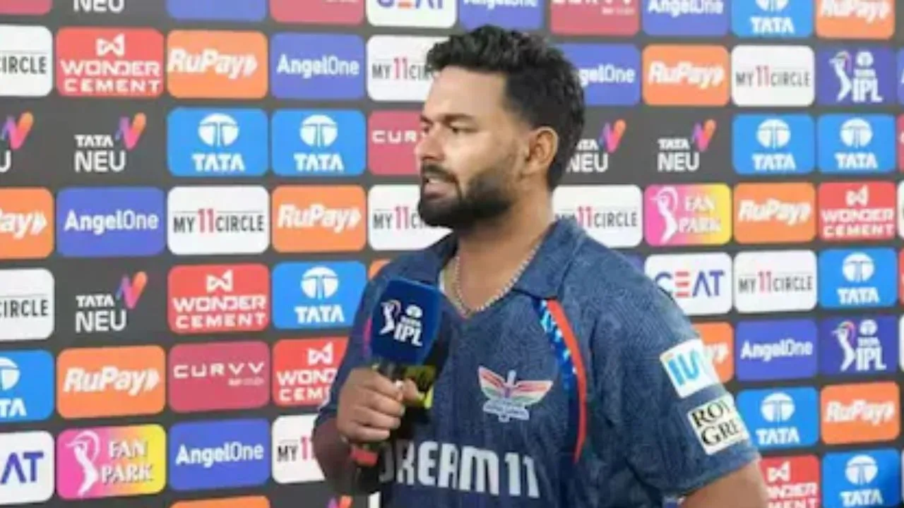Rishabh Pant Cap Lsg