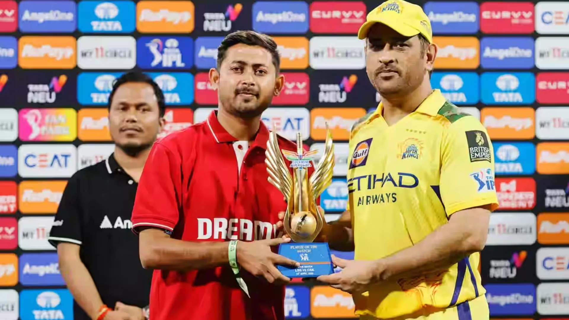 MS Dhoni said this after the player of the match