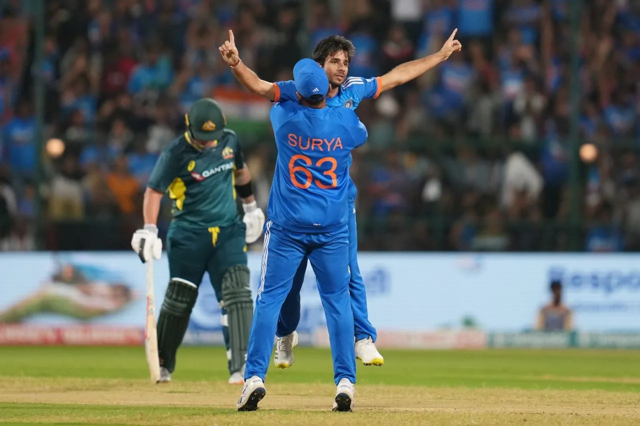 Ravi Bishnoi was once again among the wickets, India vs Australia, 5th T20I, Bengaluru, December 3, 2023