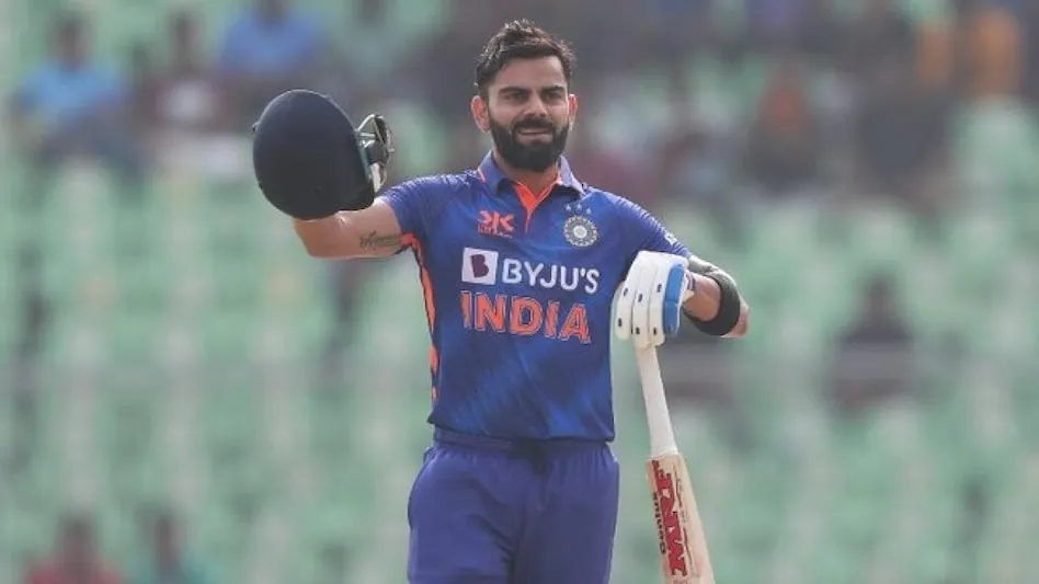 Virat Kohli Century: विराट कोहली का तूफान जारी, श्रीलंका के खिलाफ फिर जड़ा शतक, करियर की 46वीं सेंचुरी - Virat kohli 46th century in odi cricket india vs sri lanka 3rd odi