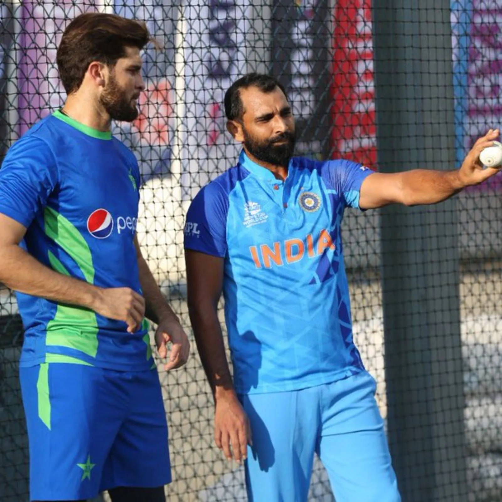 Jabse Bowling Shuru Ki Hai...': Shaheen Afridi's Kind Words For Shami Set Internet Ablaze as Both Bowlers Train Together | WATCH