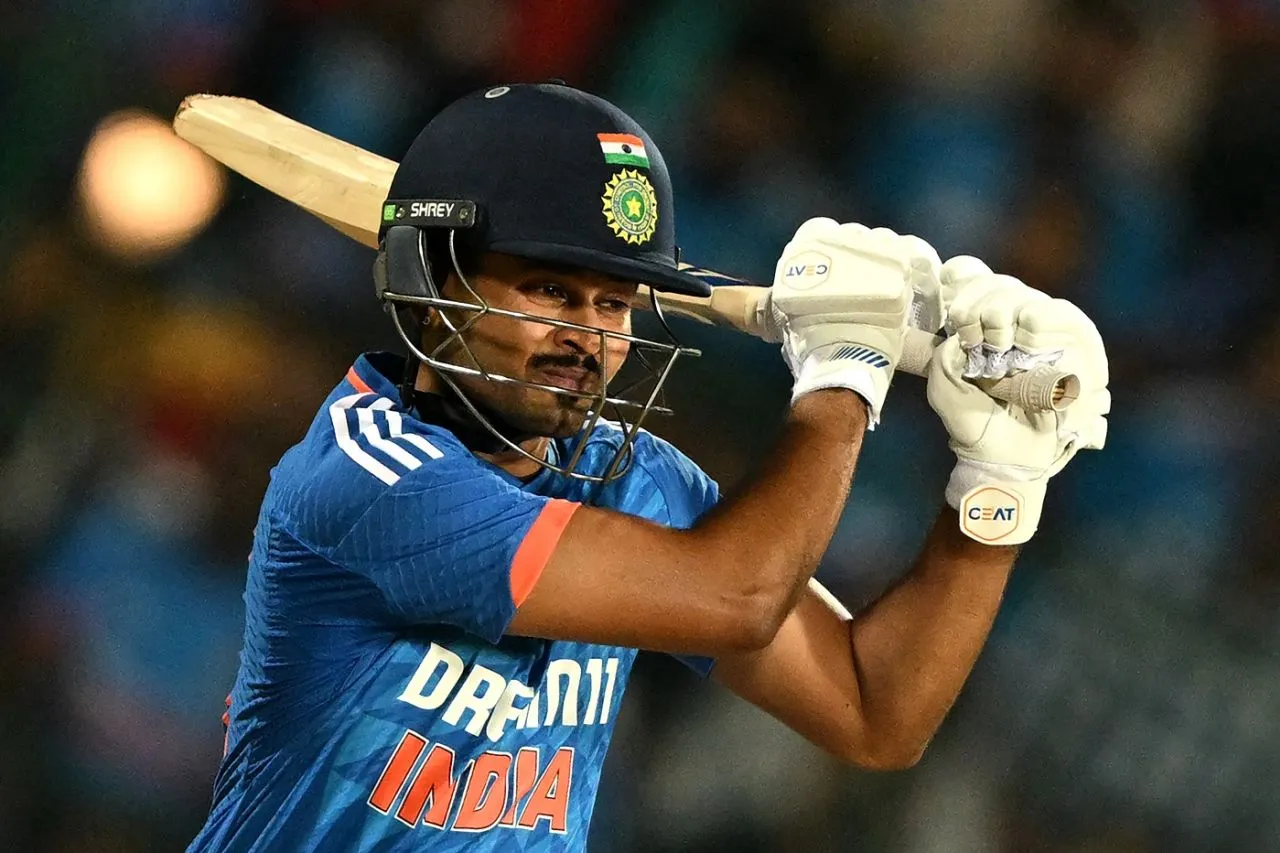 Shreyas Iyer scythes one away, India vs Australia, 5th T20I, Bengaluru, December 3, 2023