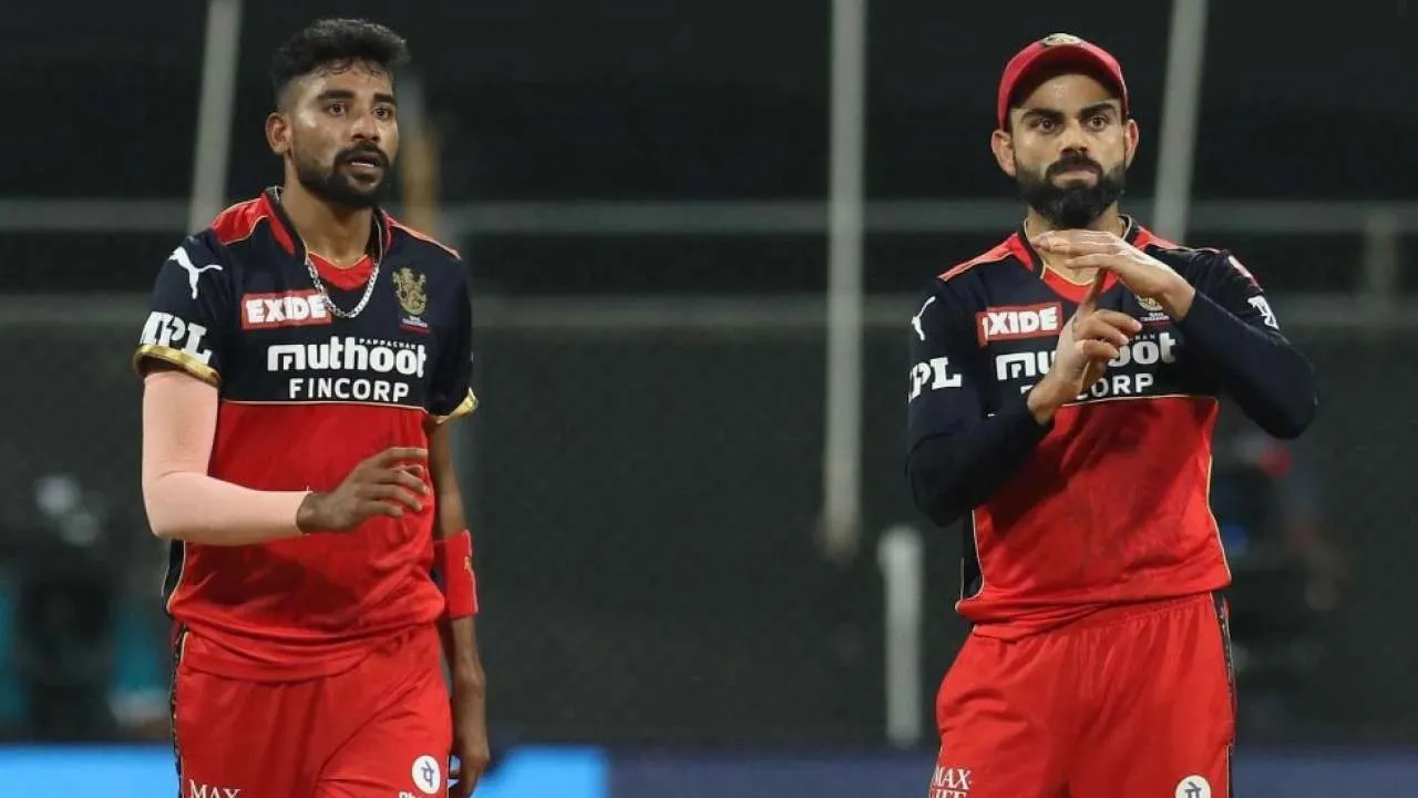 IPL 2022: Pacer Mohammed Siraj recalls 'best surprise' RCB teammate Virat Kohli gave him